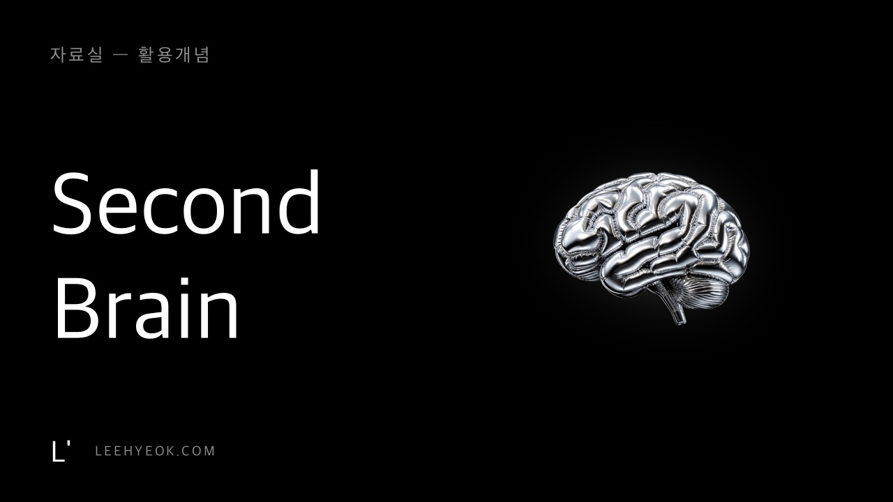 Second Brain — AI로 세컨드 브레인 구축
